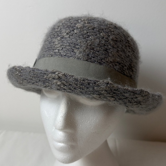 Anthropologie Gray Textured Hat - Picture 9 of 9